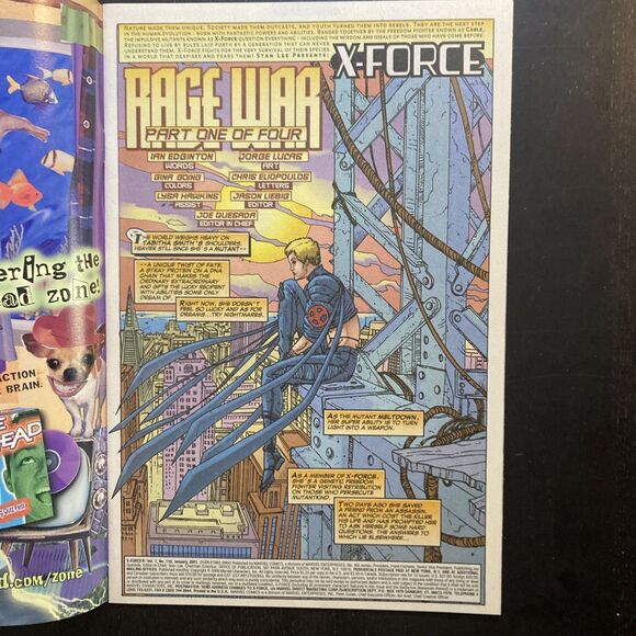 X-Force: Assorted Set No. 110- 115 & 117-119. Marvel Comics (2001) - Picture 12 of 16